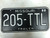 1988 MISSOURI Trailer License Plate 205-TTL