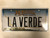 Expired MONTANA Big Sky Country License Plate LA VERDE Green Spanish Mountain Range
