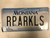 2000 MONTANA Big Sky License Plate RPARKLS Cow Skull