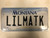 2000 MONTANA Big Sky License Plate LILMATK Little Matt Cow Skull
