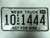 2004 Tag NEBRASKA Platte County Not For Hire Farm Truck License Plate 10-1444 Cool #