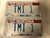 1976 MONTANA Big Sky '76 Bicentennial License Plate TMI-1 PAIR TMI Too Much Information Cow Skull