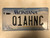 2000 MONTANA Big Sky License Plate 01AHNC Cow Skull