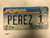Expired MONTANA Big Sky License Plate PEREZ-1 Perez Cow Skull