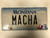 2000 (2004 Tag) MONTANA Big Sky License Plate MACHA Cow Skull