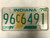 1978 INDIANA Lake County License Plate 96c6491