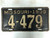 1939 MISSOURI Shorty License Plate 4-479