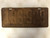 DMV Clear 1922 MISSOURI Passenger License Plate YOM Clear 193-929 MO