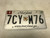 September 2010 , white Maryland License Plate 7CY-M76.