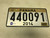 2014, Gold/yellow Panama License Plate 440091.
