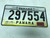 November 2005, Gold/Yellow Panama License Plate 297554.