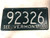 1961 See VERMONT License Plate 92326