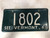 1963 See VERMONT License Plate 1802