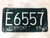 1955 VERMONT License Plate E6557