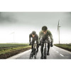 Cyclists wearing  green 4 SEASONS PRO Jacket