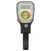 LED Headlamp 1000 Lumen, turned off viewed from the front