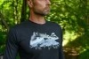 Woolpan Endless Merino 195 Long Sleeve T-Shirt Mountains Anthracite