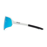 Model-V Cycling glasses White/Blue