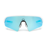 Model-V Cycling glasses White/Blue