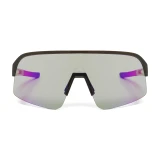 Modelo I P R O -OPEN Ltd- Gafas fotocromáticas de metal dorado con lentes moradas
