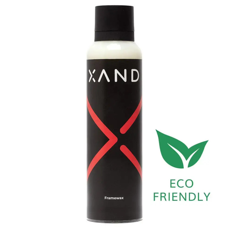 Front view of Frame Wax 200ml with eco friendly symbol