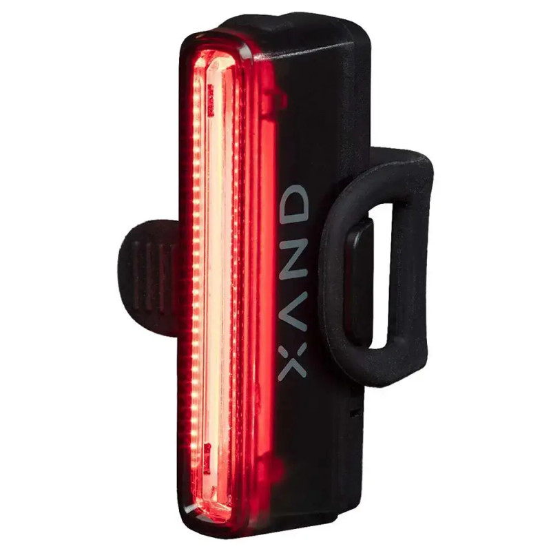 LED Rear Light 30 Lumen turned on viewed from the side
