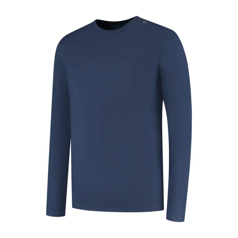 Woolpan Endless Merino 195 Long Sleeve T-Shirt Dark Blue