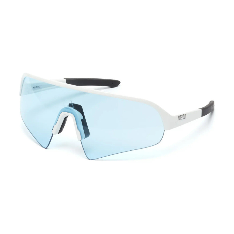 Model-V Cycling glasses White/Blue
