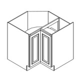 Base Lazy Susan 36Wx24Dx34.5H AB