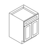 Base - 27"Wx24"Dx34.5"H  2 Doors 1 Drawer AG
