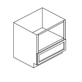 Microwave Base - 30"x24"x34.5"  26 7/8"x18"H opening with 1 Drawer AG