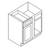 Base Blind Corner  36"Wx24"Dx34.5"H  Min Pull From: 39"W to 42"W AP