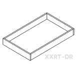 24" Roll Out Tray With Dove Tail Drawer Box For all Styles AR