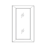 Glass Door for W3042B Wall Cabinet AR