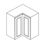 Wall Square Corner Cabinet - 24"Wx12"Dx36"H AX