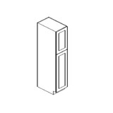 Wall Pantry 18"Wx24"Dx96"H - 2 Doors GW