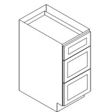 Drawer (3) Base 18"Wx24"Dx34.5"H 3 Drawers PH