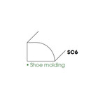 Shoe Molding 1/2"x3/4"x96" SL
