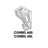 Small Corbel 5"Wx5"Dx10"H TQ
