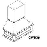 Wood Hood 36"W CWH TS
