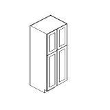 Wall Pantry 30"Wx24"Dx90"H - 4 Door TW