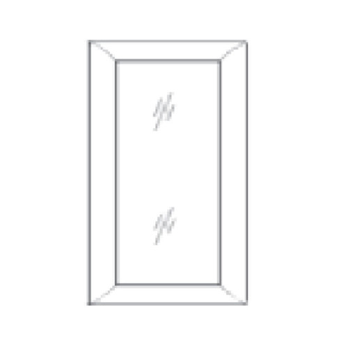 Glass Door for W2442B Wall Cabinet AH