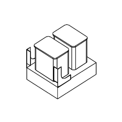 Drawer Base 15"Wx24"Dx34.5"H 2 Drawers AR