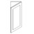 Angle Wall Cabinet 12"Wx12"Dx42"H AB