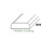 Batten Molding 1/4"x3/4"x96" AH