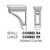 Large Corbel Raised Center 3"Wx6"Dx9"H 59 AP
