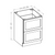 Drawer Base 30"Wx24"Dx34.5"H 2 Drawers AP