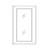 Glass Door for W3636 Wall cabinet AW