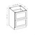 Drawer Base 30"Wx24"Dx34.5"H 2 Drawers AZ