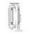 Half leg 3"Wx36"Hx2-1/4"D - including WF3. TS